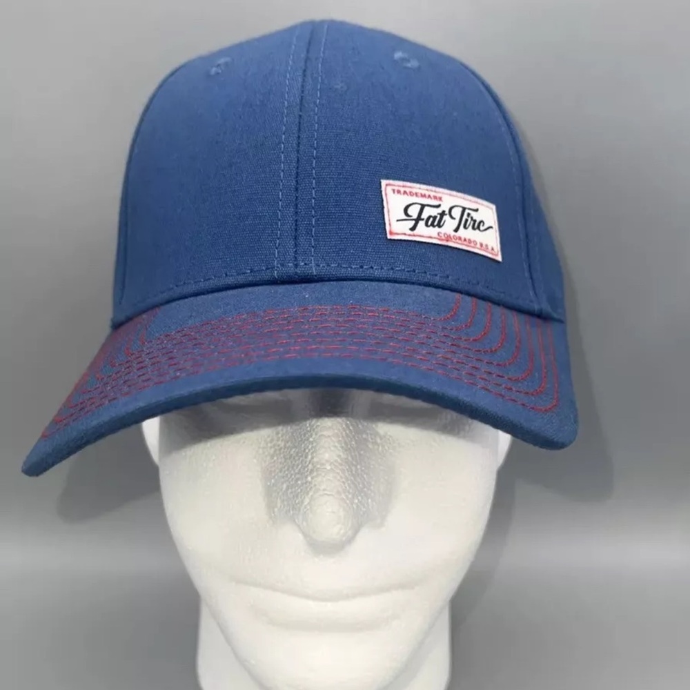 Fat Tire Baseball Cap Men’s New Belgium Brewing Amber Ale Beer Hat Craft Brewery